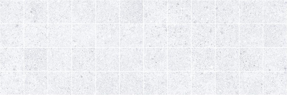 MM60107 Декор Mason мозаичный белый 20х60 Laparet