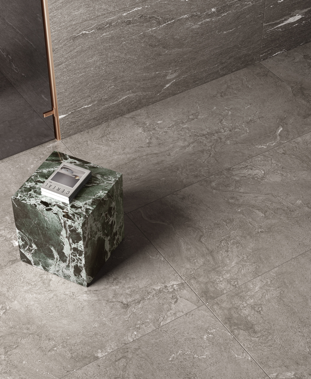 ALP002 Alpine Taupe Vein 3D Texture 60x120 Fondovalle