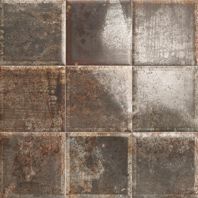 TIN-TILE NERO 20x20 Mainzu