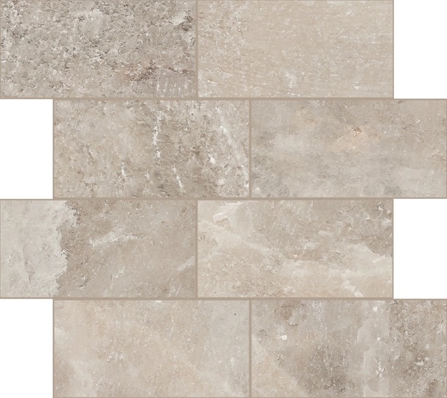 766765 Rock Salt Danish Smoke Luc Muretto 7.5x15 6mm 30x30 Cerim