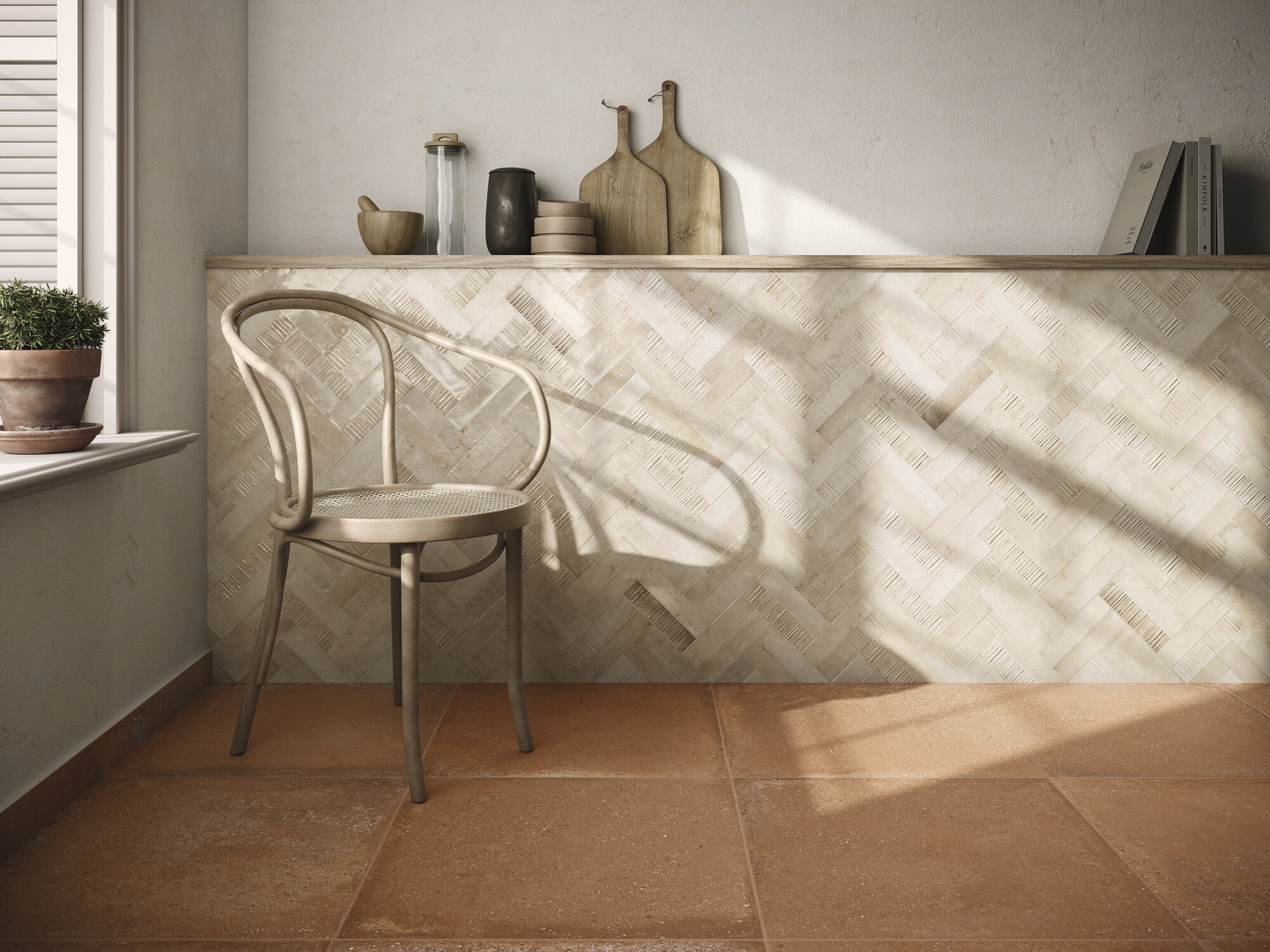 A042409 Palanzo Ecru Rect. 60x60 Ape Ceramica