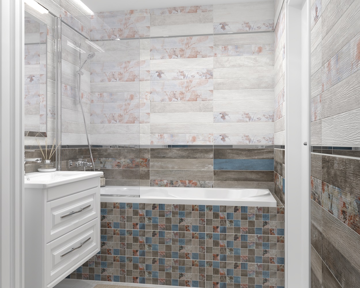 60123 Country тёмный 20х60 Laparet