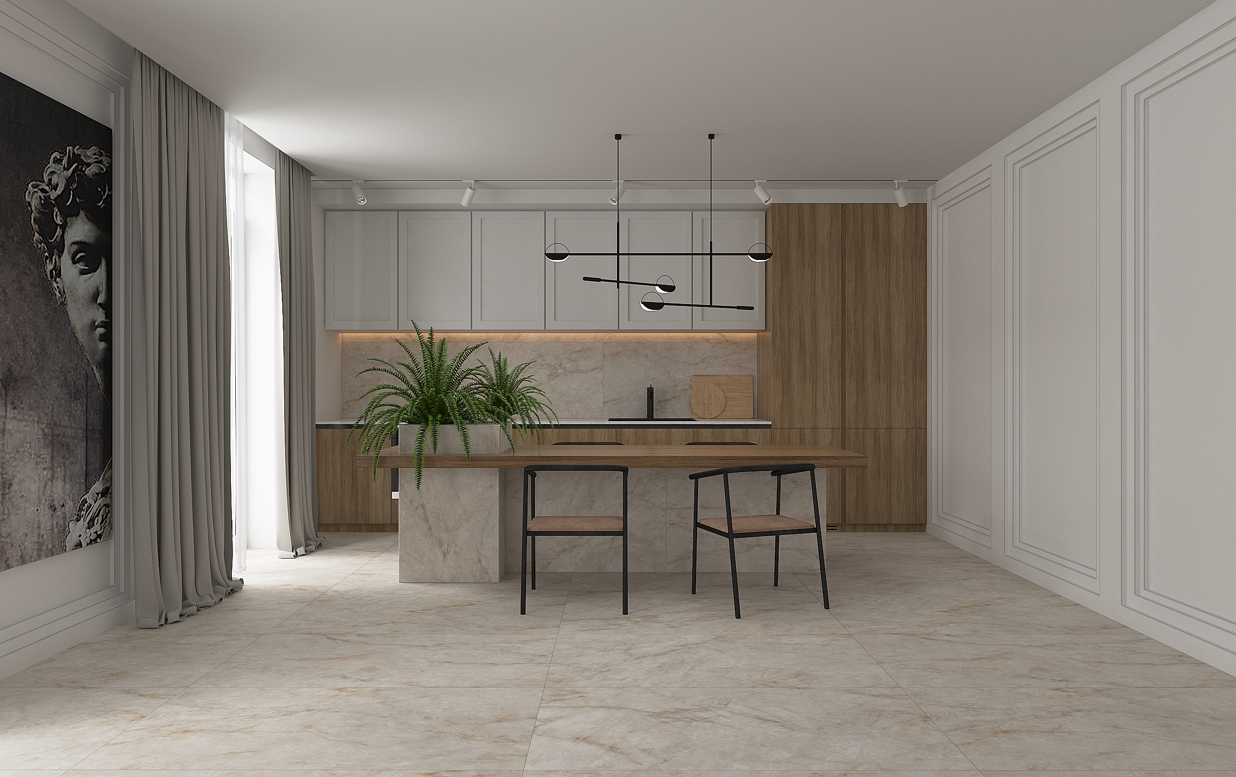 NTT9375DS Riverstone Диджитал Сатин 60x120 NT Ceramic фото 47