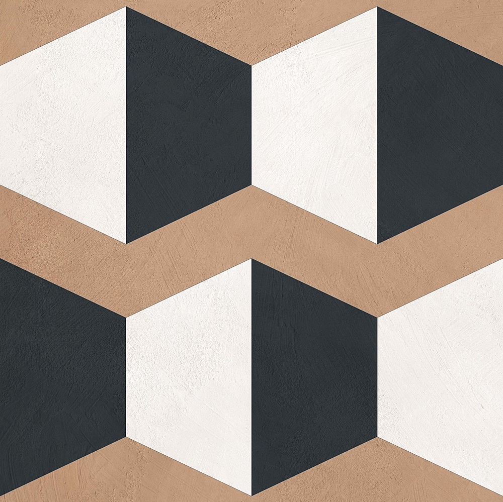 PF60017140 14oraitaliana Hexagon Nat Rett 60x60 ABK