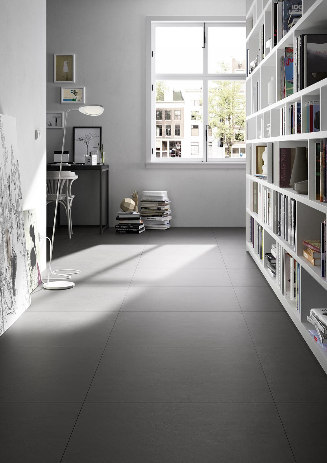 MM58 Block Grey Rett 90x90 MARAZZI Italy