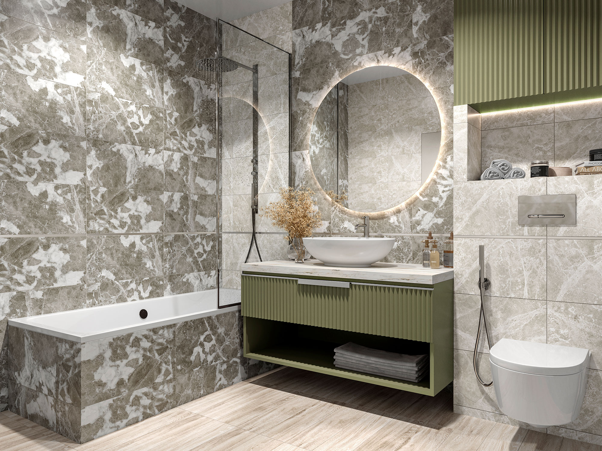 GT209VG Action Светло-серый 30x60 Global Tile