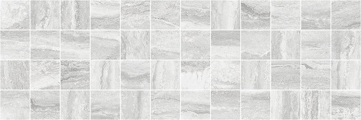 MM11188 Декор Glossy мозаичный серый 20х60 Laparet