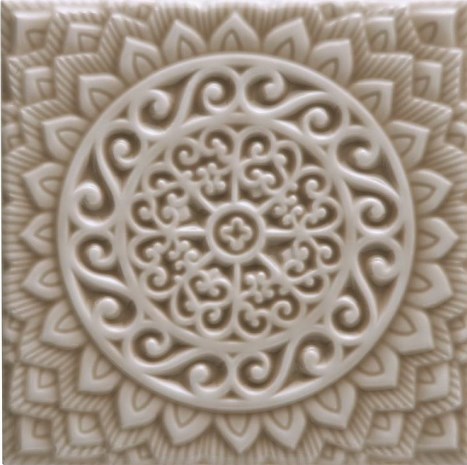 ADST4100 RELIEVE MANDALA UNIVERSE SILVER SANDS 14,8x14 Adex