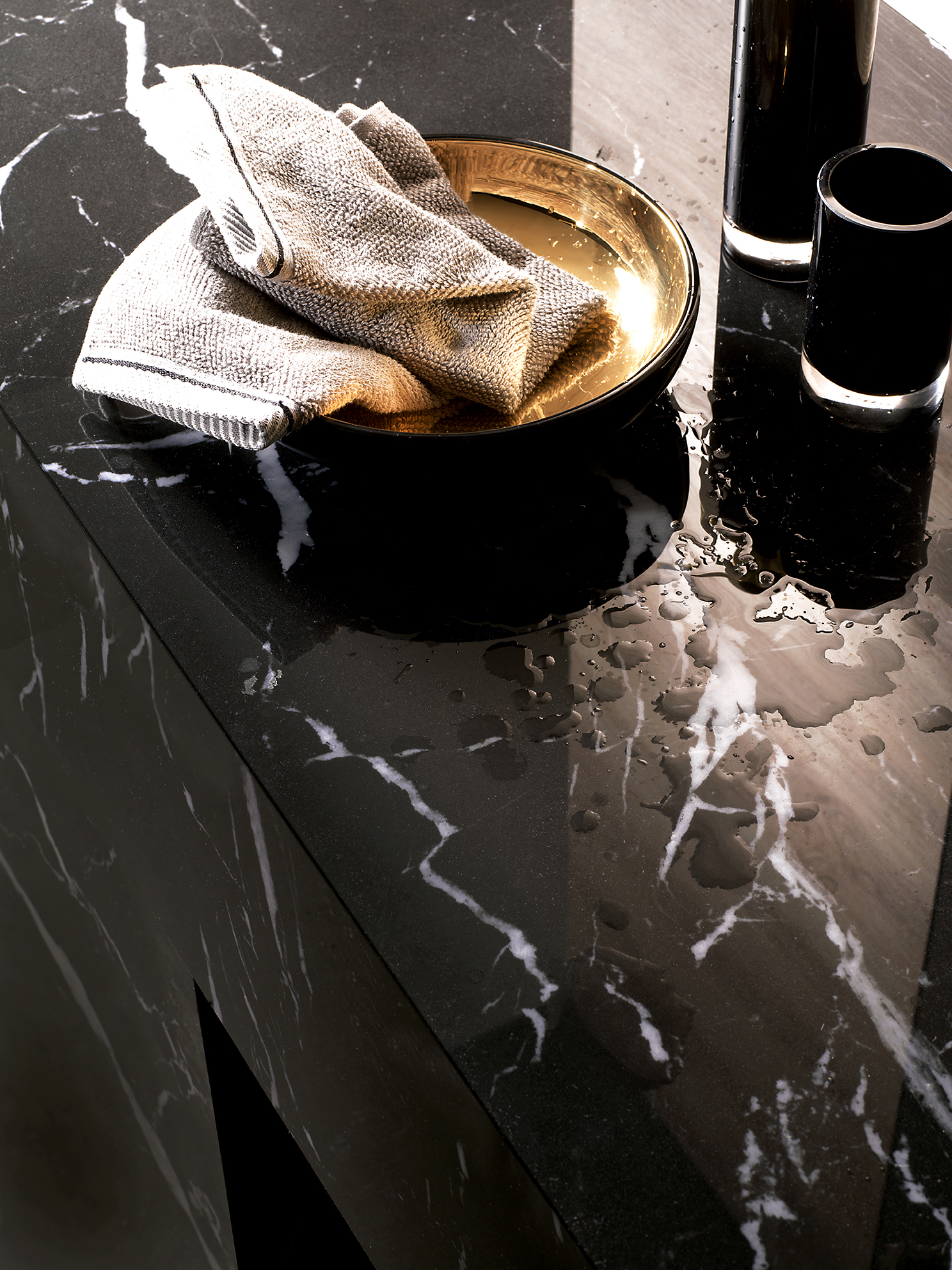 123040 Marquina Nero Lucidato Ret 60x120 Tagina Ceramiche
