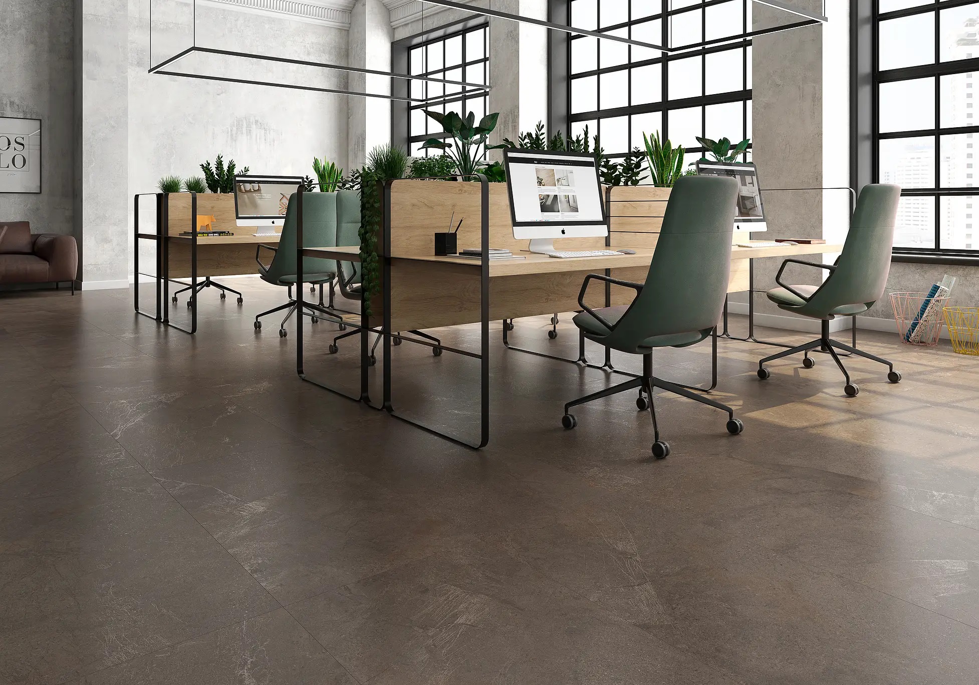 Rockstone Iris Moca Sugar 60x120 Roca Ceramica