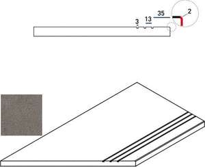 620090001046 Fume Bordo Grip Sx левый 30x60 Italon