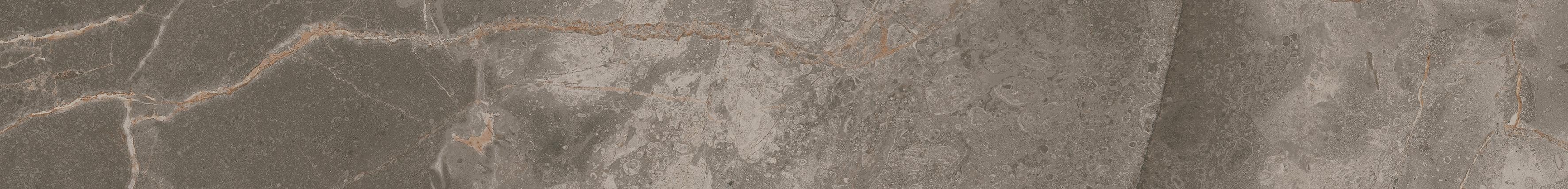 610090002397 Allure Grey Beauty Listello Lap/Аллюр Грей Бьюти Бордюр Шлиф 7.2x60 Atlas Concorde Russia