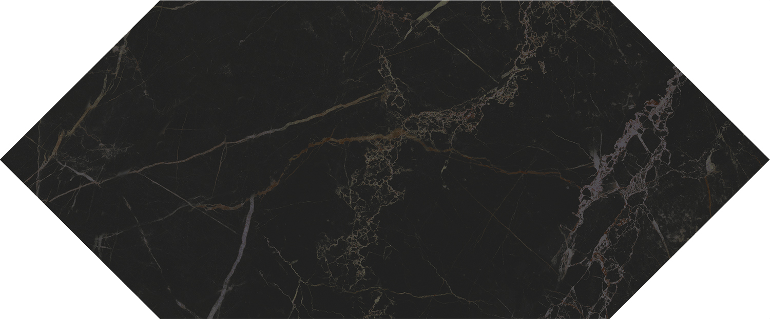 35007 Келуш черный глянцевый 14х34 Kerama Marazzi