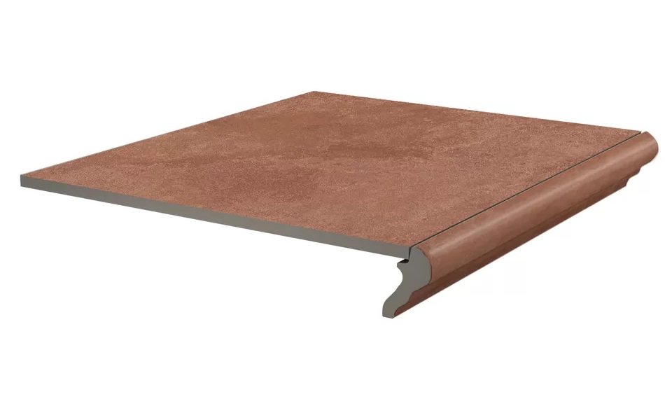 KM4040G0021NGTF Ступень фронтальная Хадду красный матовый 40,2x34x0,8 Kerama Marazzi