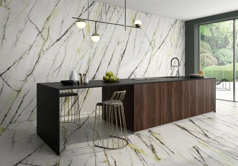 313760 Calacatta Paonozza Honed 120x300 ArkLam