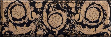 0265023 LINGOTTO BAROC COMP2 20 x 60 Versace (Gardenia Orchidea)