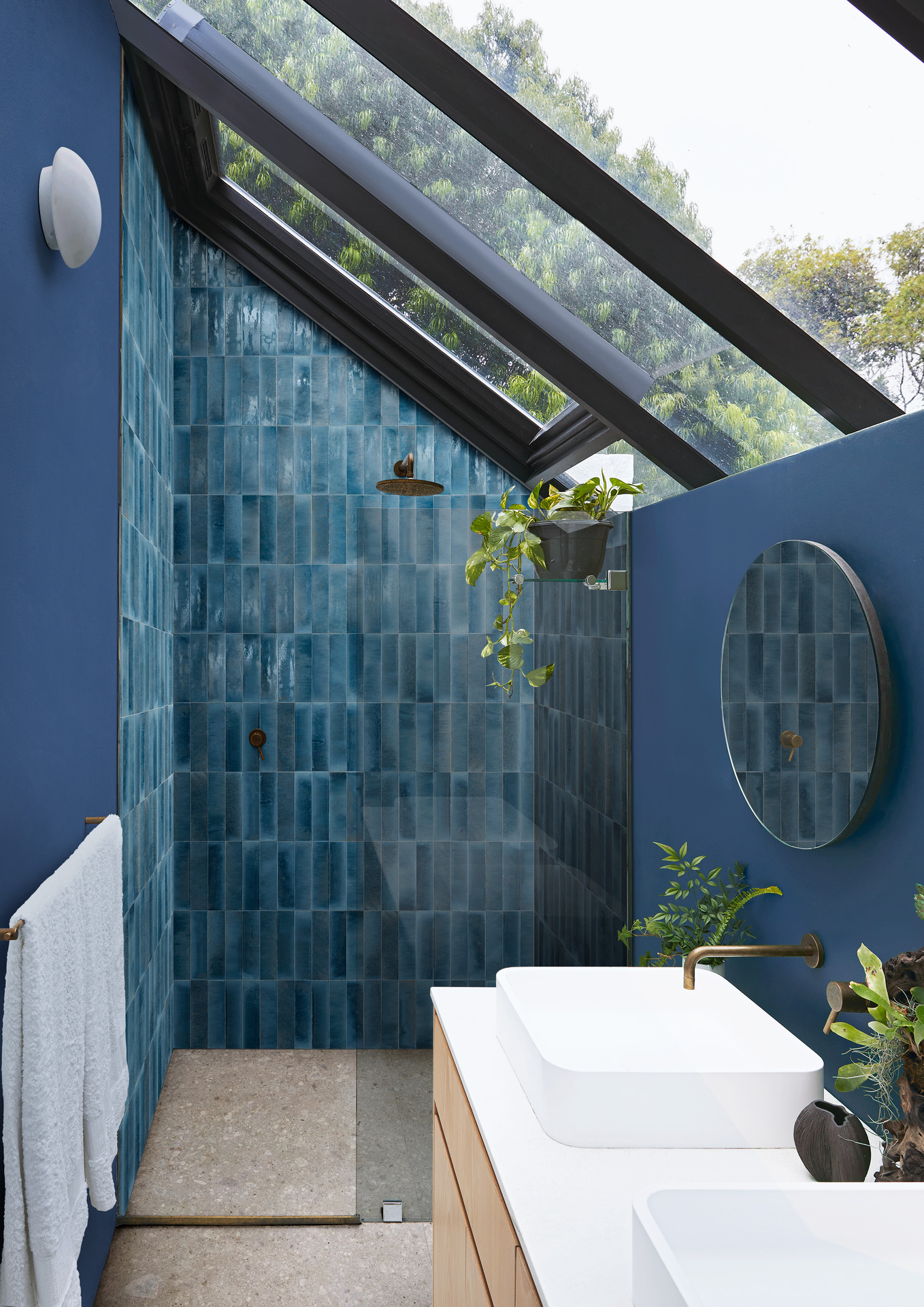 MFFF Lume Blue Lux Esagona 21x18.2 MARAZZI Italy