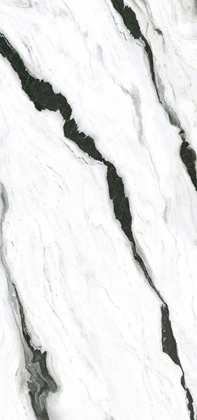 MN072AP261206 Panda White Polished 6mm 120x260 Moreroom Stone