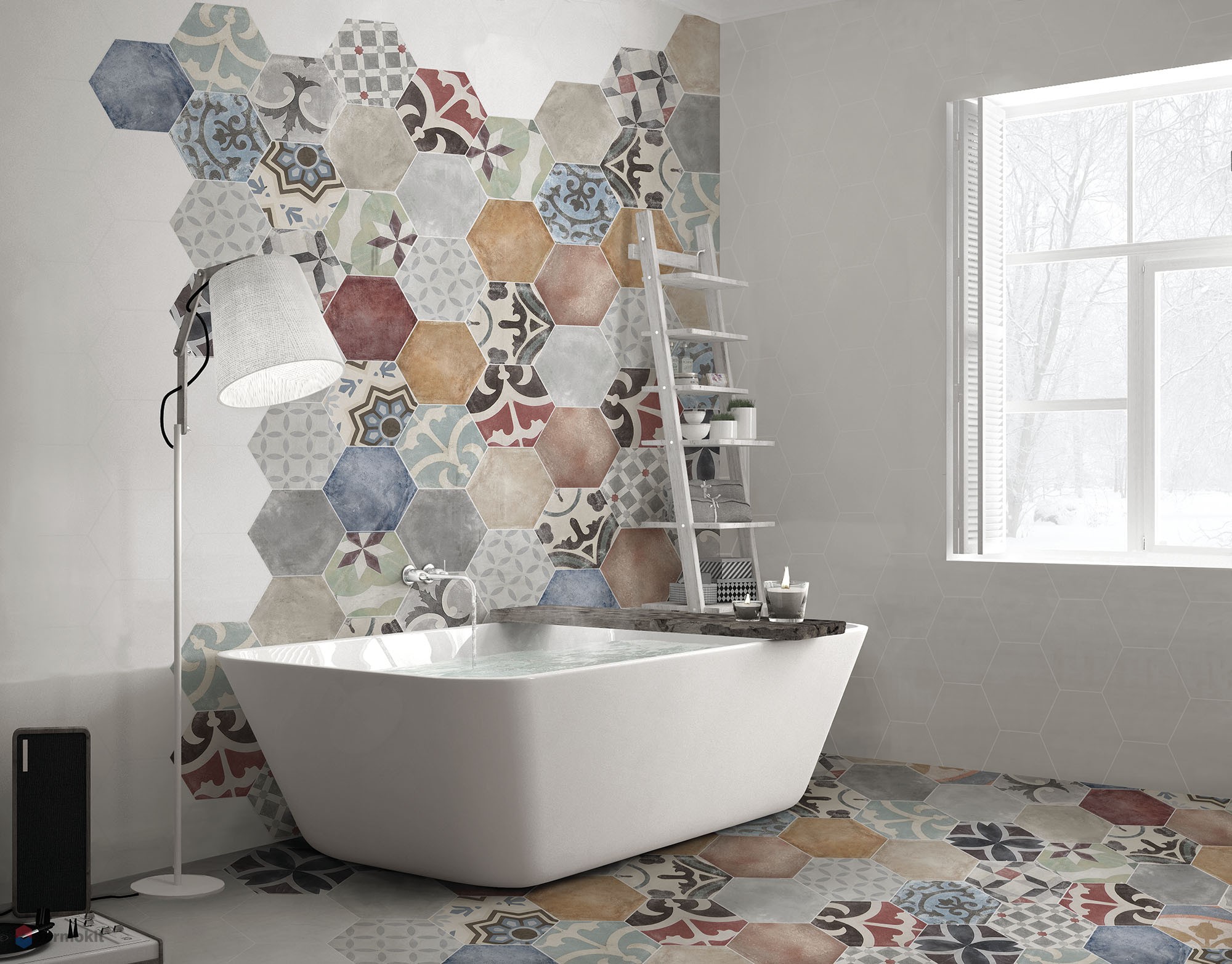 Marrakech Hexa ITT Ceramic