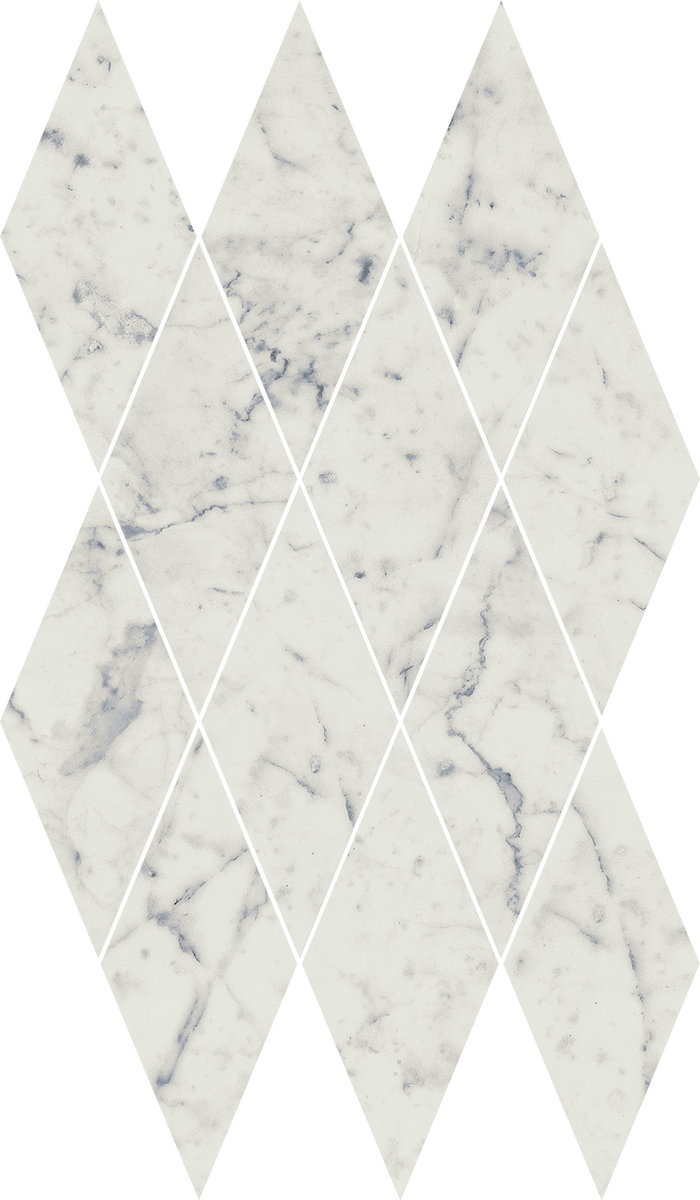 620110000077 Charme Extra Carrara Mosaico Diamond 28x48 Italon