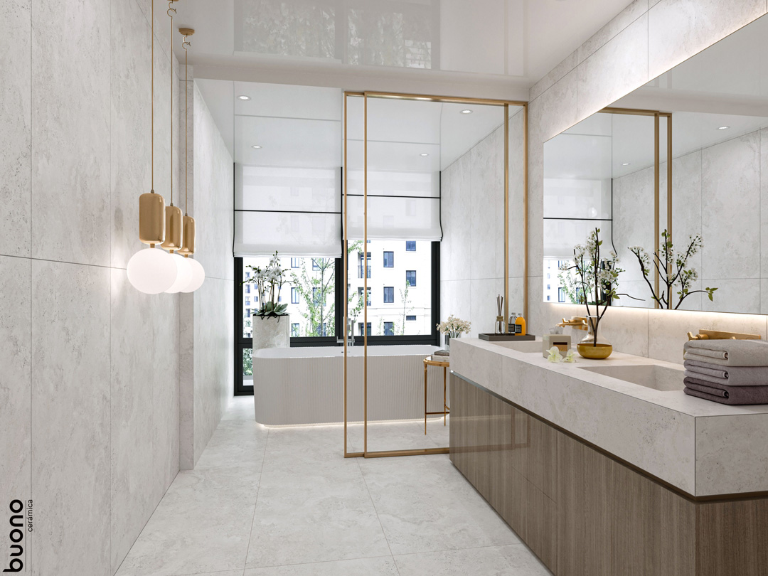 S4441C Pietra Beige Carving 60x120 Buono Ceramica