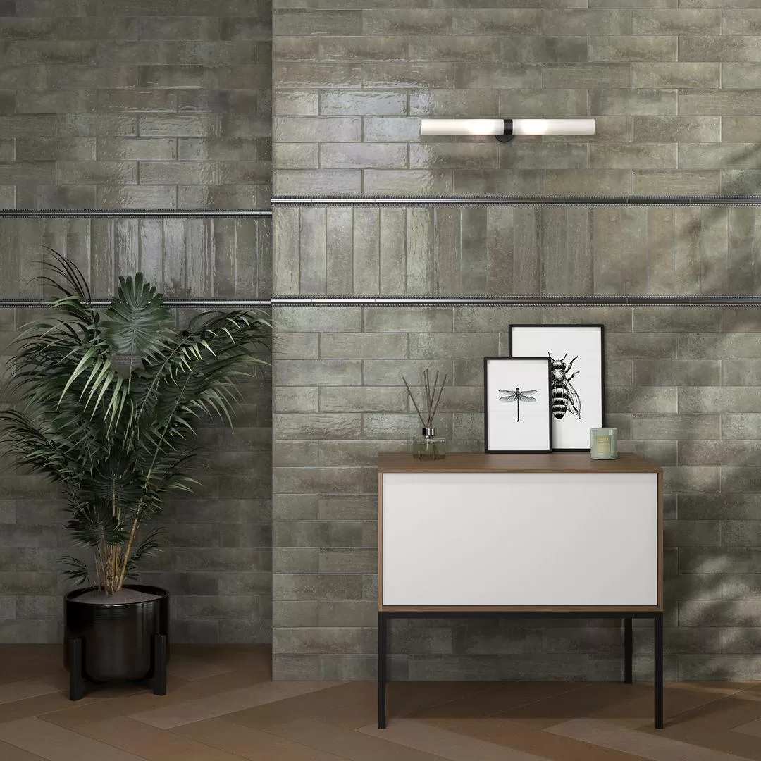 9042 Тракай коричневый темный глянцевый 8.5x28.5 Kerama Marazzi фото 20