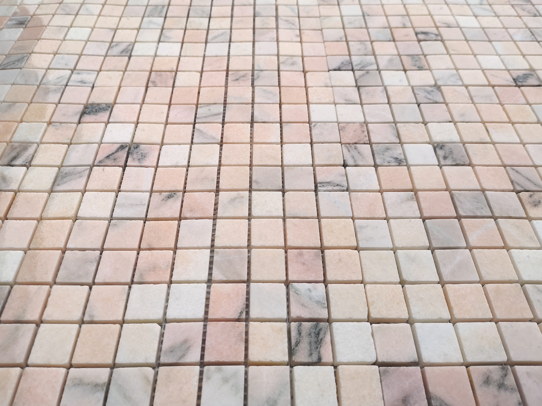 Rosa Salmone POL 23x23x7 298x298 Caramelle Mosaic