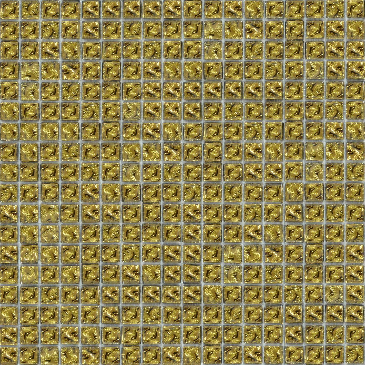 № 636 моно золото (1.5x1.5) 30x30 Роскошная мозаика