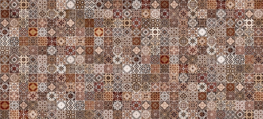HAG111D Hammam рельеф коричневый 20x44 Cersanit