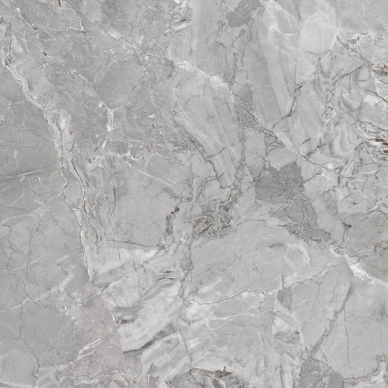 Wixon Grey Shiny Sugar 60x60 Ocean-Ceramic