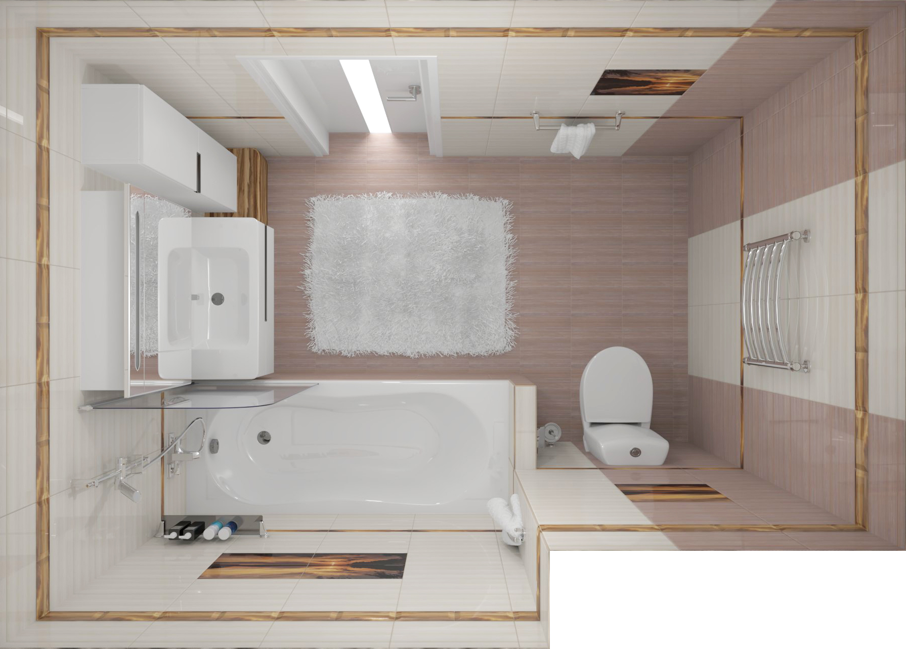 Бордюр рельефный Home br1020D279-1 20х10 Laparet