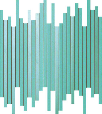 9DLT Dwell Turquoise Mosaico L 30,5X26 Atlas Concorde