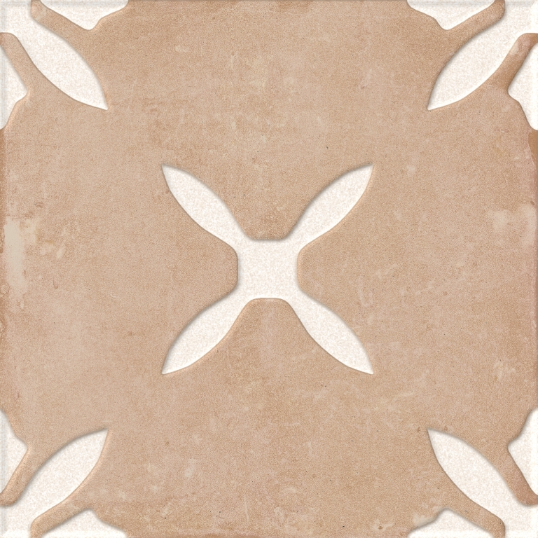 40802 Pangea Clay Flower LT 22,3x22,3 Harmony