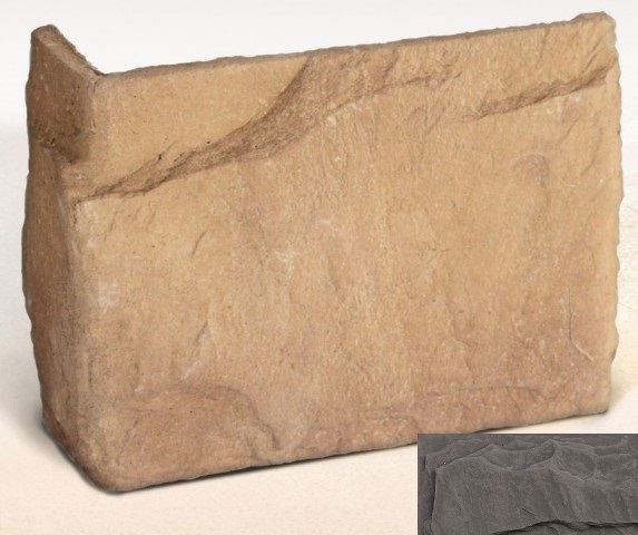 Эдмонтон 131 угловая 60х210х150х30-40  Ecostone