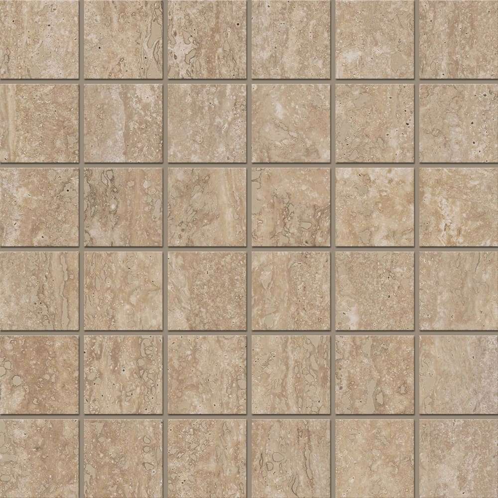 Мозаика RE03 Stride Dark Beige Неполированный (5х5) 30x30 Estima
