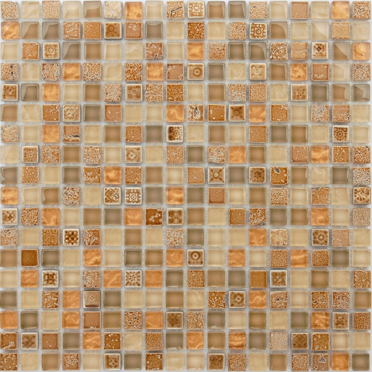 Naturelle Cozumel 30.5x30.5 Caramelle Mosaic
