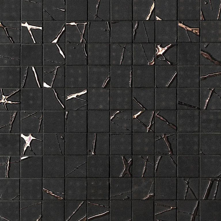 fOMW Rooy Dark Web Mosaico 30x30 FAP Ceramiche