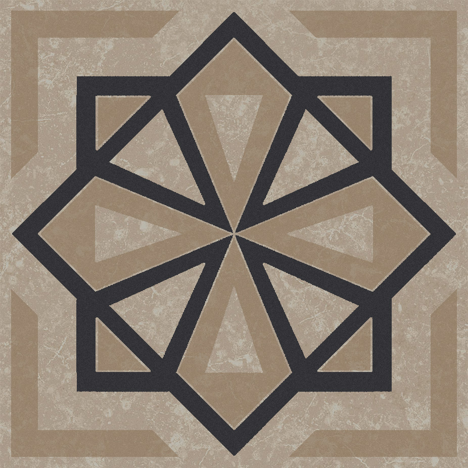 KMD3STA049GN Декор Касабланка бежевый светлый матовый 9,8x9,8x0,7 Kerama Marazzi