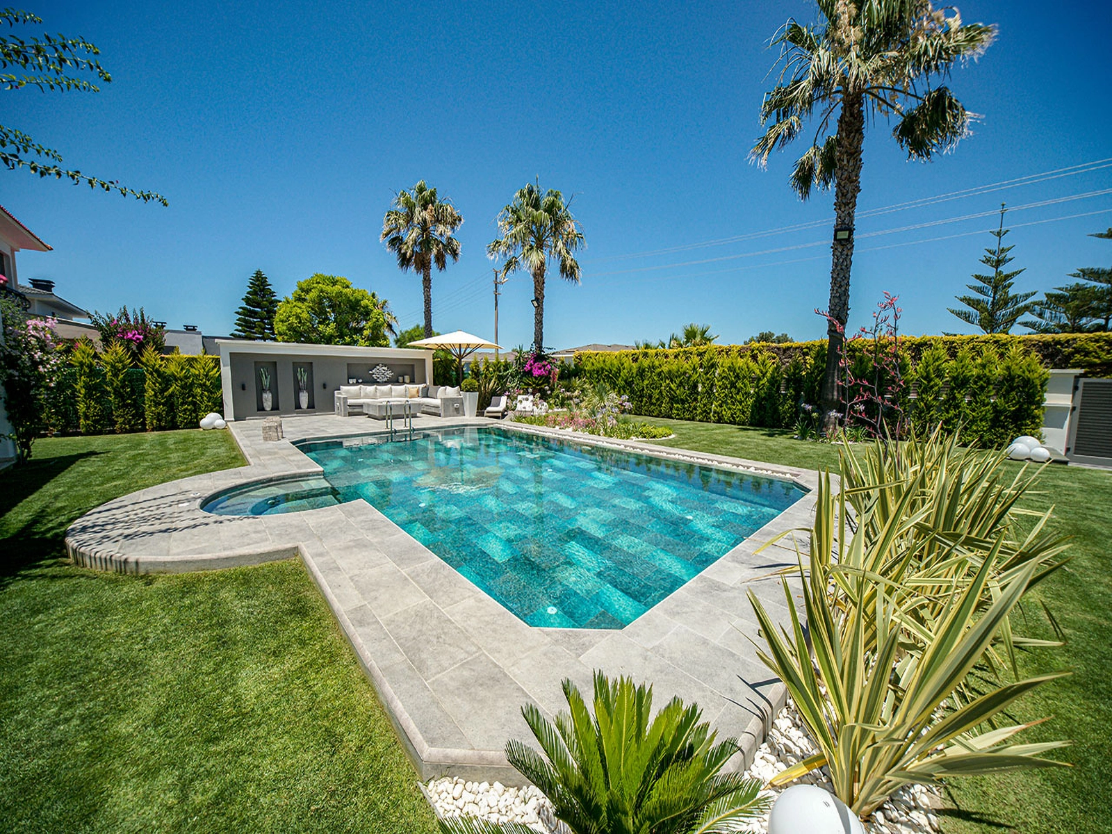 PGA3366IT-Cift Pool Garden Anthracite InfinityTile Двойная отделка 33x66x0,76 Serapool фото 44