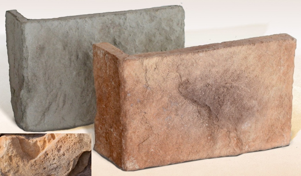 Дакота 01-22 угловая 50-250х50-180х20-50 (вариативный размер) Ecostone