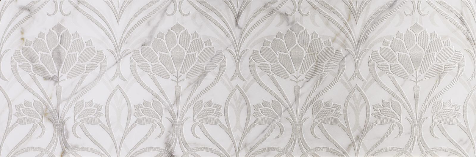 M8T9 Allmarble Wall Golden White Lux Decoro Regent 40x120 MARAZZI Italy