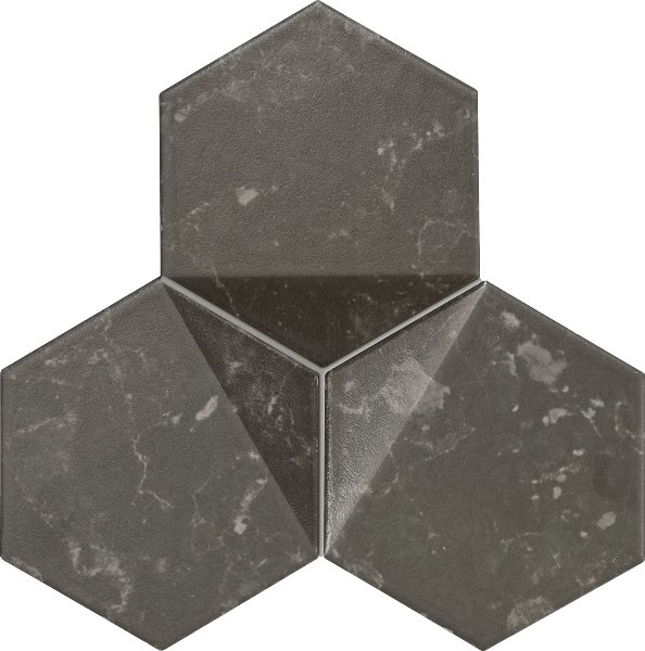 Scoria black 19.2x16.5 Tubadzin