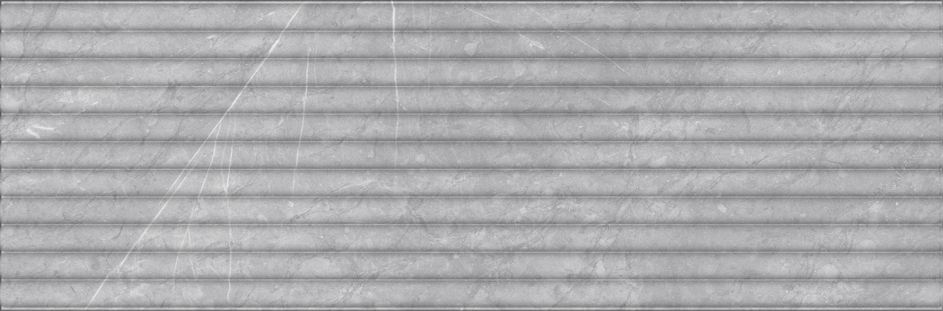 349 Андора серый рельеф горизонтальный 32,5х100 Eurotile Ceramica фото 4