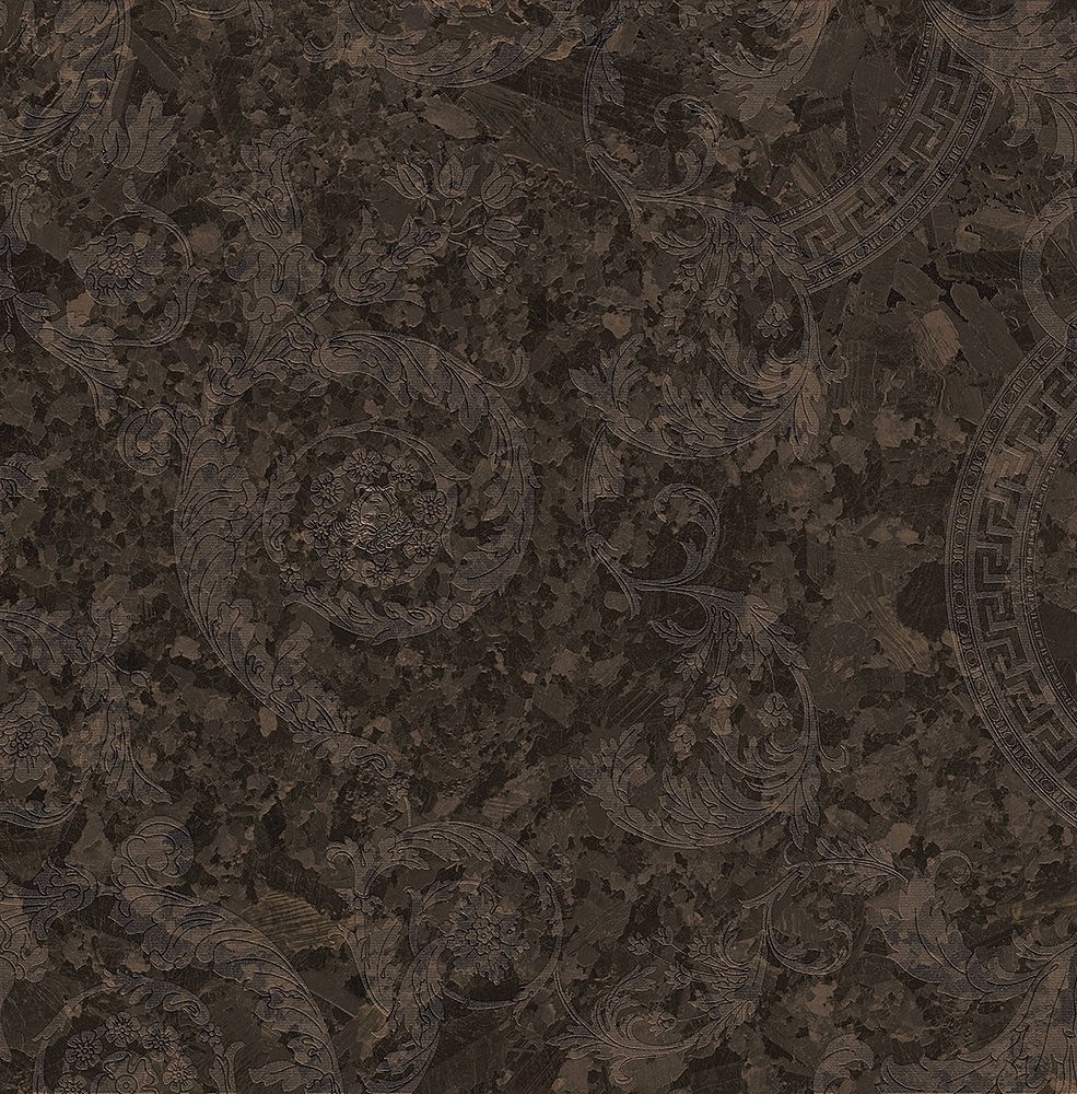 G0047032 Meteorite Megabarocco Moka R 60x60 Versace (Gardenia Orchidea) фото 3