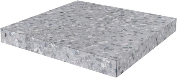 SG632620R/GCA Ступень угловая клееная Терраццо серый 33x33 Kerama Marazzi