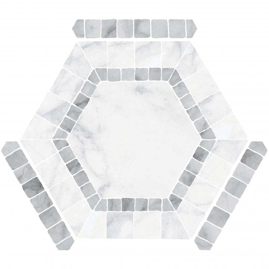 Ibiza White 22x25 Monopole Ceramica