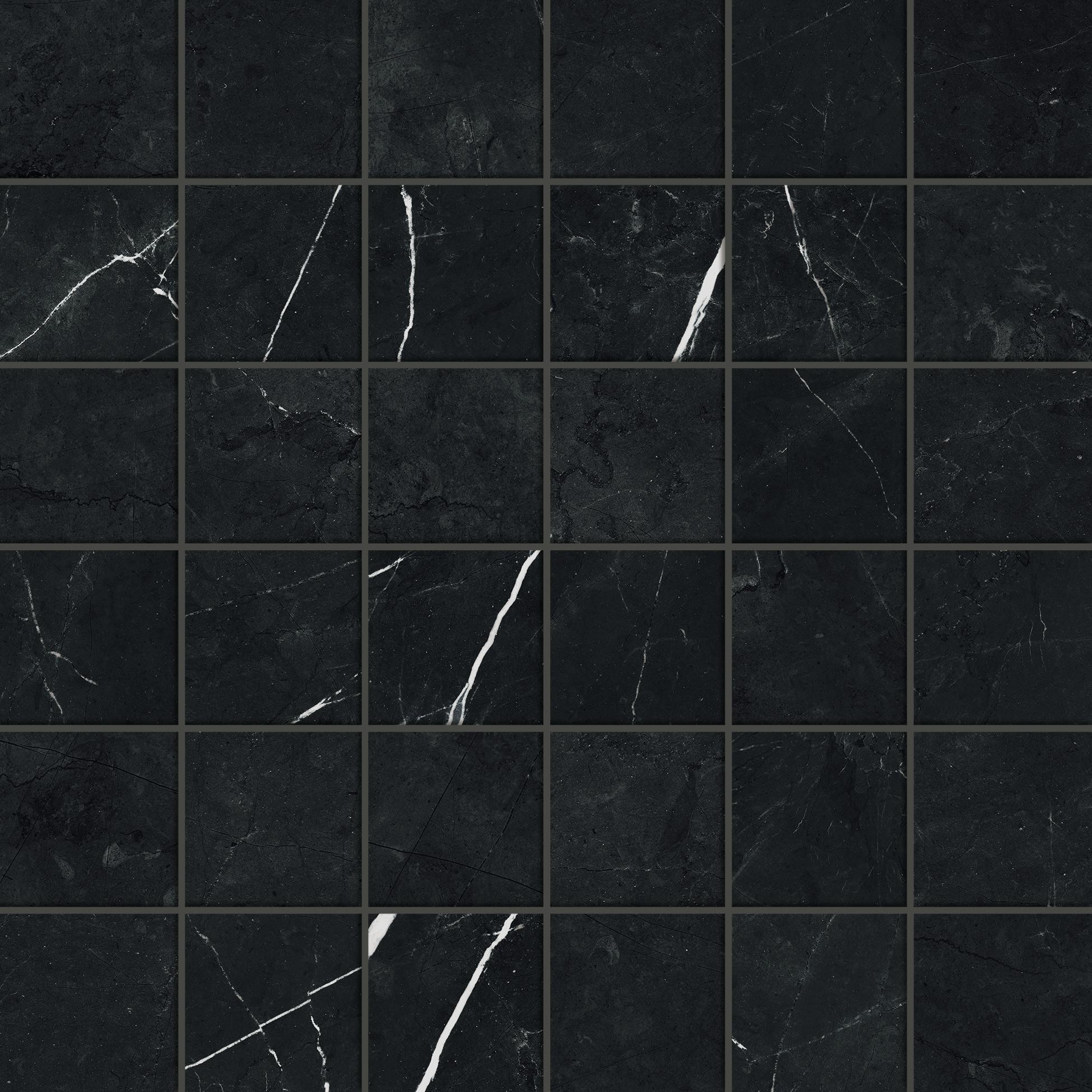 610110001064 Forte dei Marmi Elegant Black Mosaic Cer 30x30 Atlas Concorde Russia