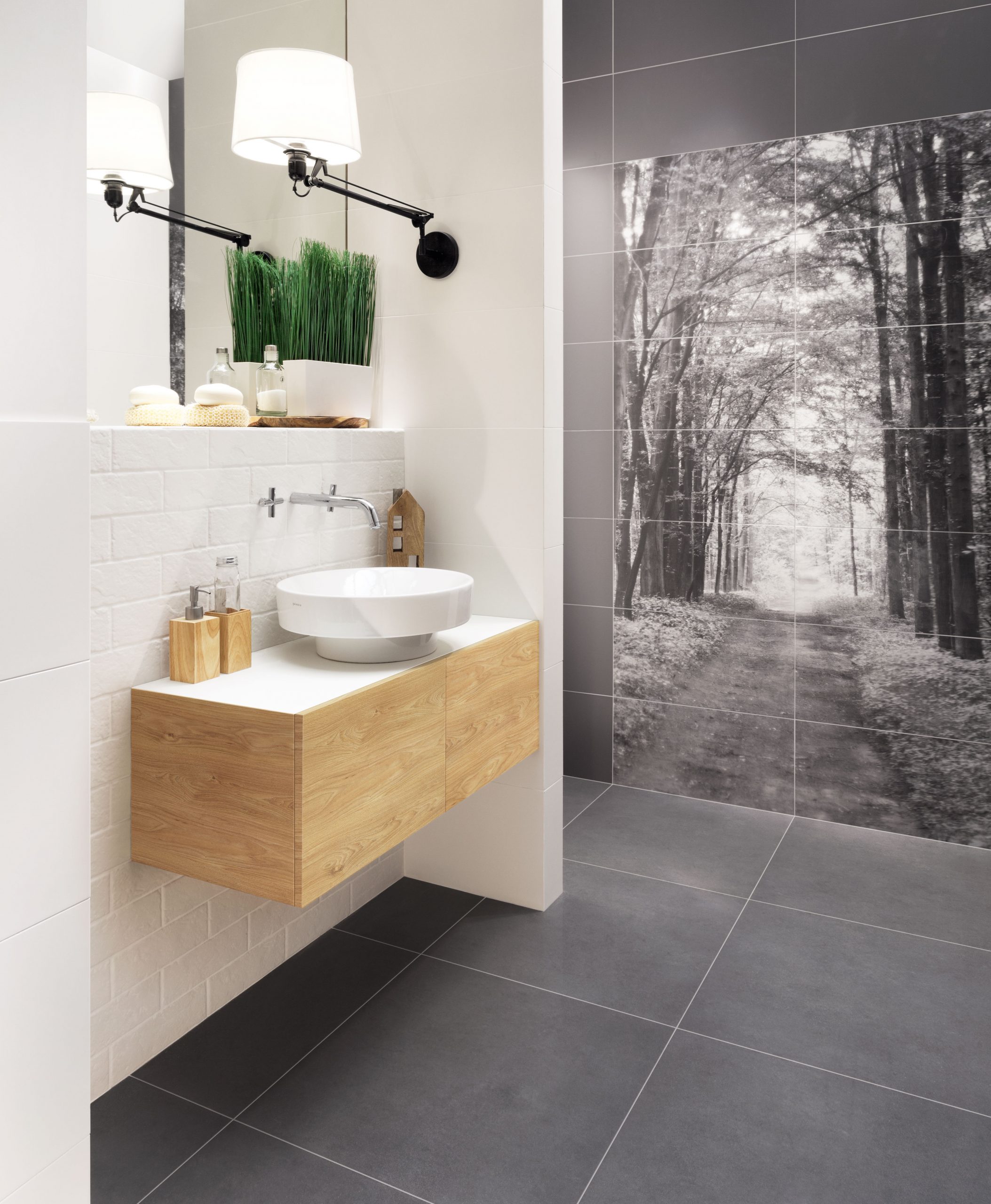 P-All in white/white 59,8x59,8 Tubadzin фото 5
