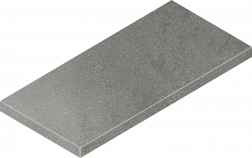 620070000824 Materia Carbonio Scalino Angolare Sinistro 60 33x60 Italon