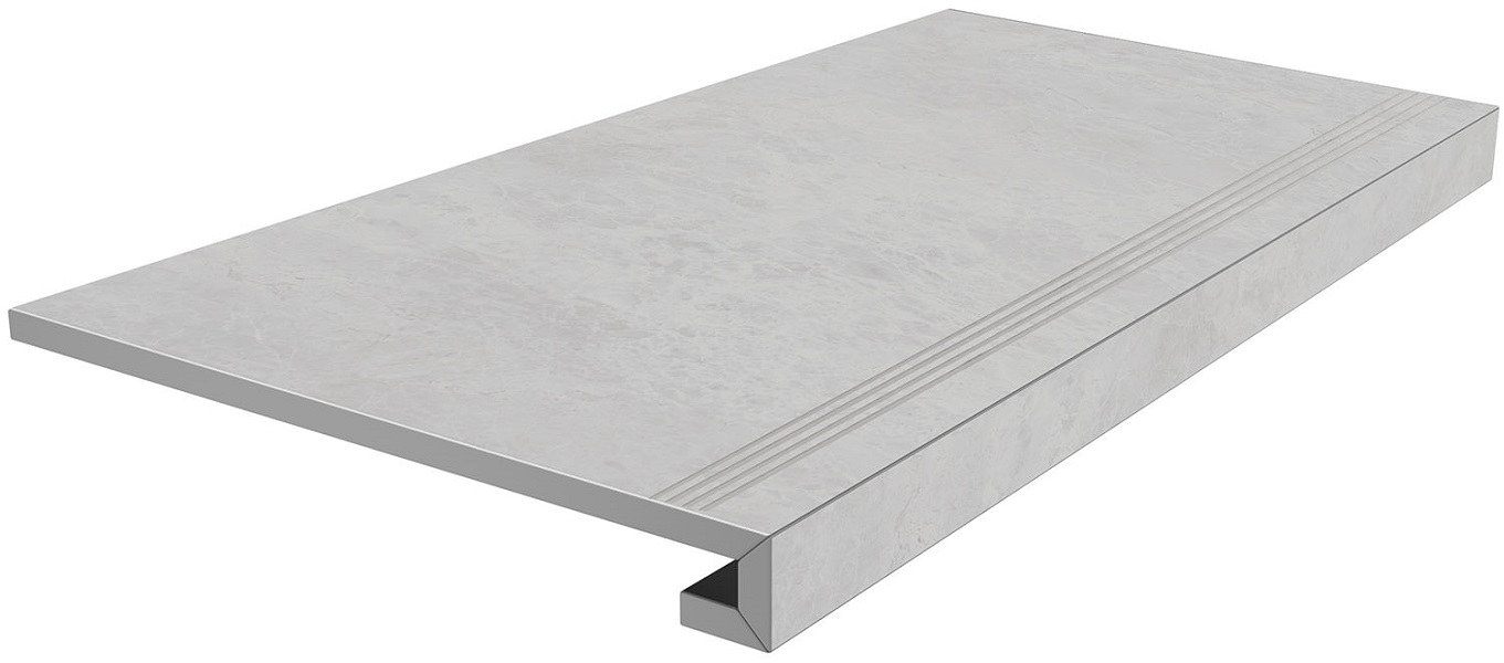 SG850292R/GCF Ступень клееная Монте Тиберио серый лаппатированный 33x80x0,9 Kerama Marazzi